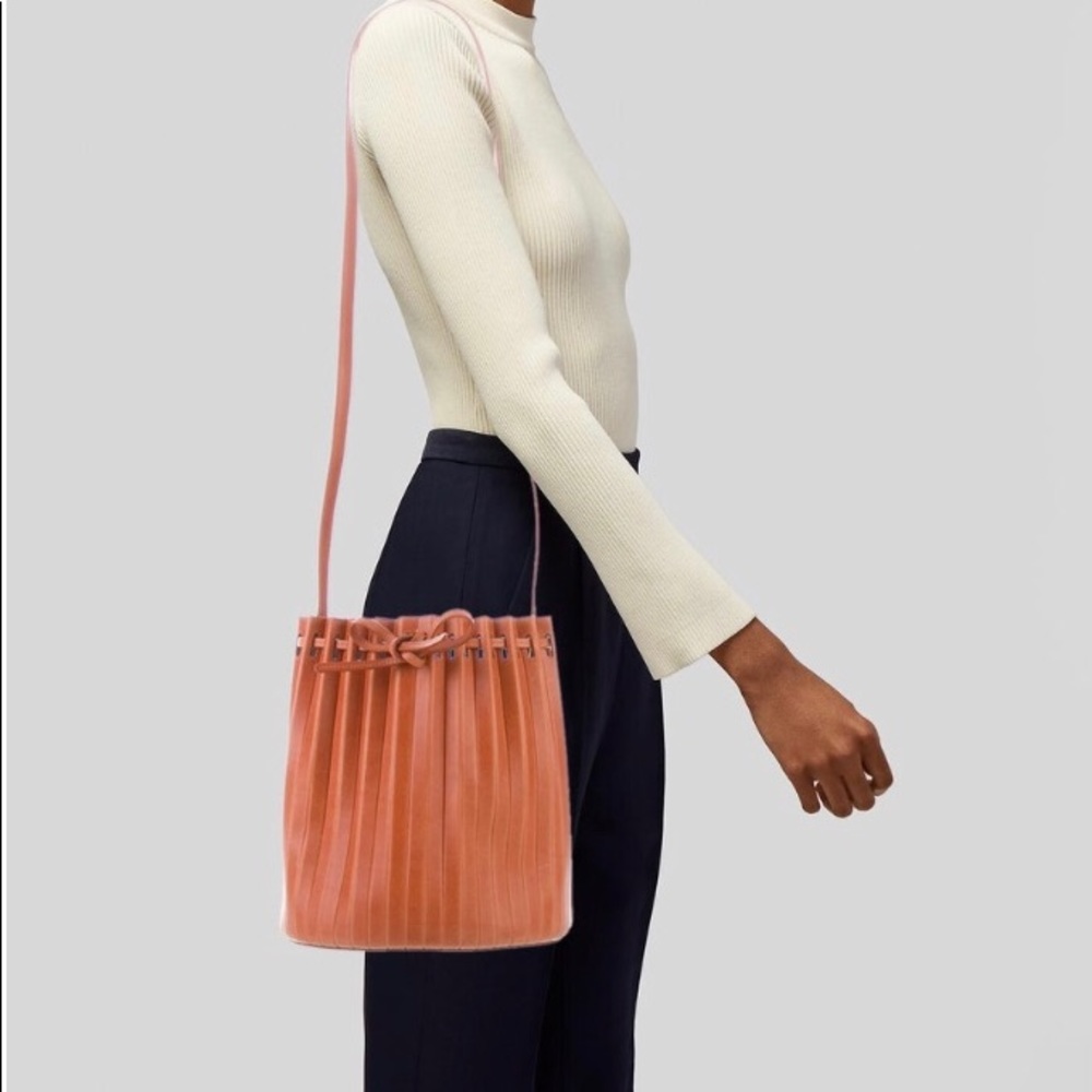 Mansur Gavriel pleated bucket bag